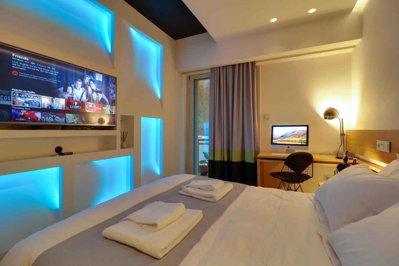Superior Central Apt|3Min To Metro|Ac|Netflix|Imac Athens Exterior photo